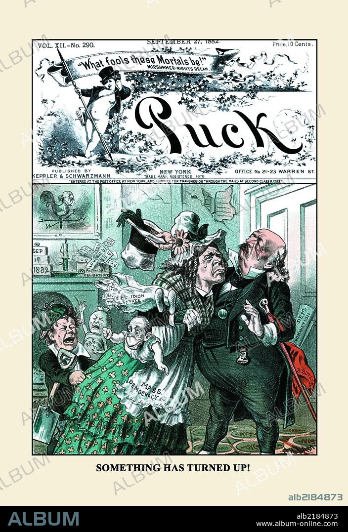 Political commentary was a staple of every era.  Two publications were at the forefront of reporting and even lampooning the Government and it's people.  These were Puck and Judge.  Through cartoons are articles they brought complicated subjects to everyday people.