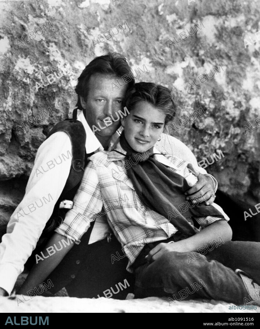 BROOKE SHIELDS and PETER FONDA in WANDA NEVADA, 1979, directed by PETER FONDA. Copyright UNITED ARTISTS.
