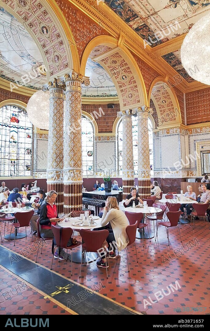 Cafeteria, Victoria and Albert Museum, Kensington, London, England, United Kingdom