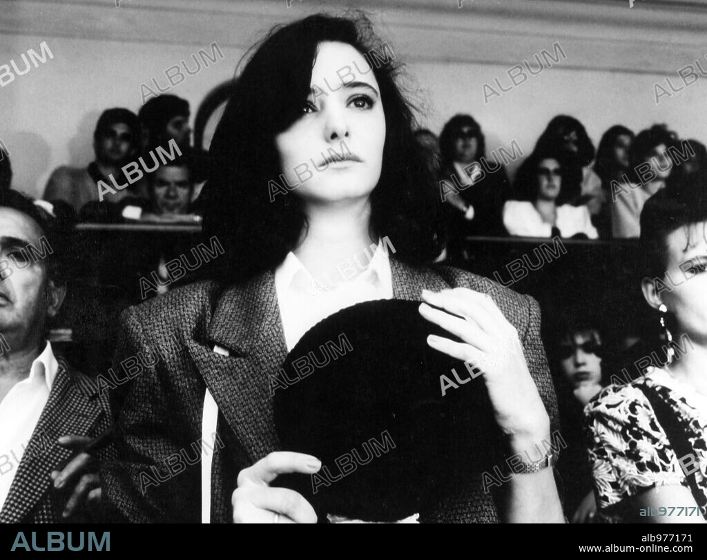 ANA TORRENT in SANGRE Y ARENA, 1989, directed by JAVIER ELORRIETA.