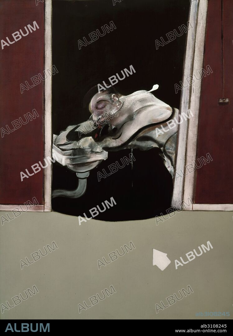 FRANCIS BACON. Tríptico/Mayo-Junio 1973 (panel derecho).