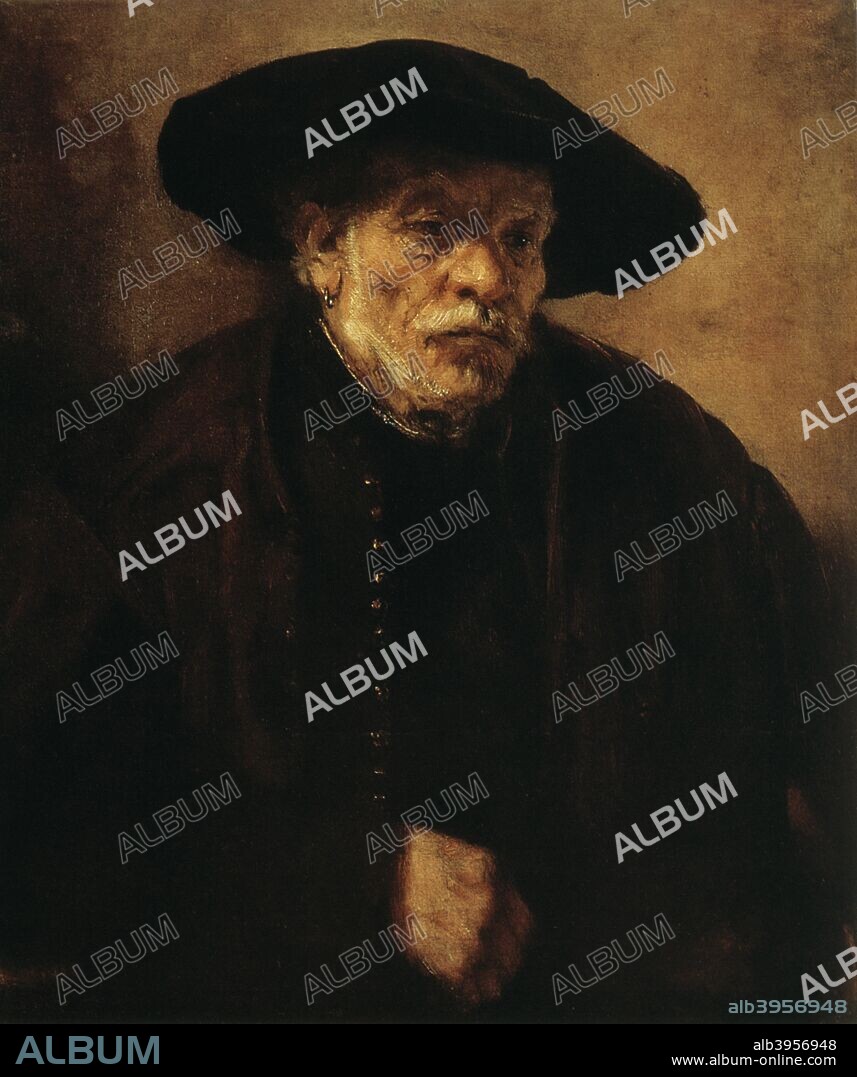 'Portrait of Rembrandt's Brother, Andrien van Rijn'(?), 1654. From the Pushkin Museum of Fine Art, Moscow, Russia.