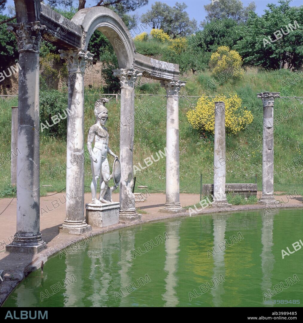Villa Adriana, Tivoli, Italy. The Villa Adriana (at Tivoli, near Rome) is an exceptional complex of classical buildings created in the 2nd century A.D. by the Roman emperor Hadrian. It combines the best elements of the architectural heritage of Egypt, Greece and Rome in the form of an 'ideal city'.