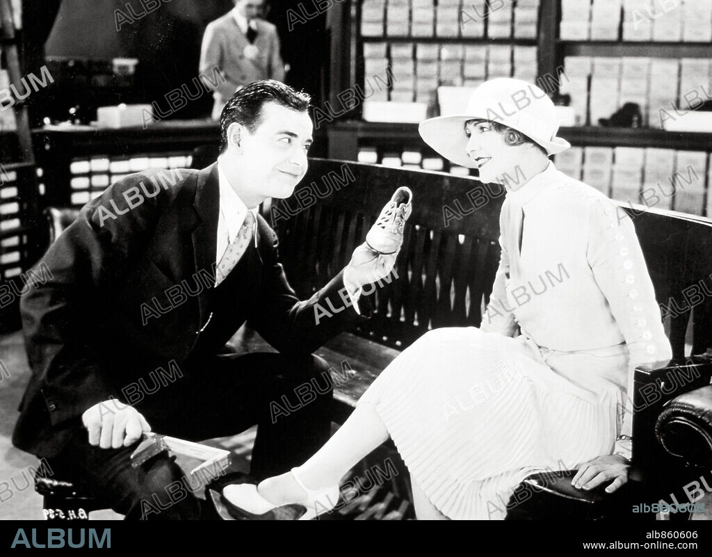 EDNA MURPHY and JOHNNY HINES in ALL ABOARD, 1927, directed by CHARLES HINES.