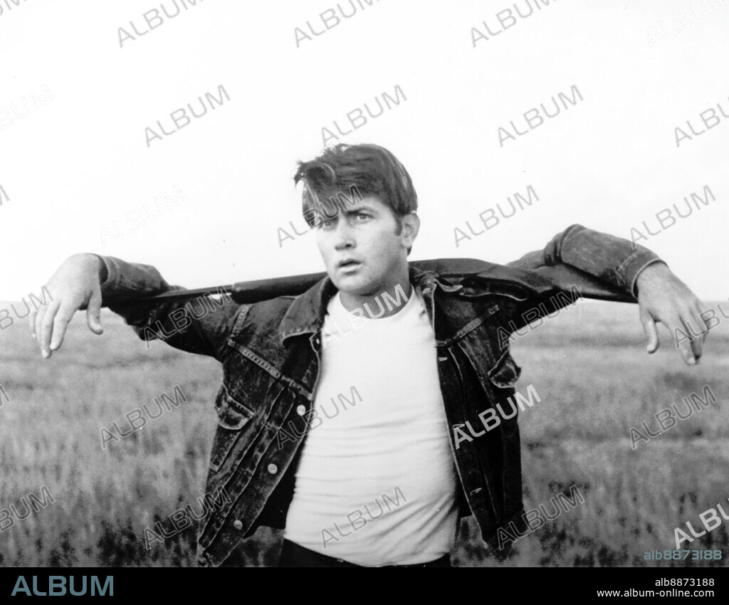 MARTIN SHEEN en MALAS TIERRAS, 1973 (BADLANDS), dirigida por TERRENCE MALICK. Copyright WARNER BROTHERS.