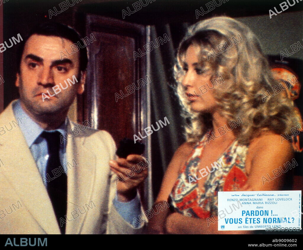 Pardon!...Vous etes normal? Scusi lei e normale? (Pardon Me, Are You Normal?); 1979 Italian comedy film, directed by Umberto Lenzi and starring Renzo Montagnani, Ray Lovelock and Anna Maria Rizzoli.