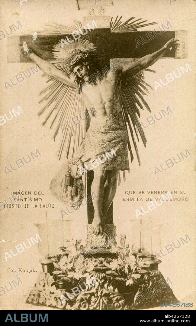 Madrid. Cristo de la Salud en la ermita de Valdemoro.