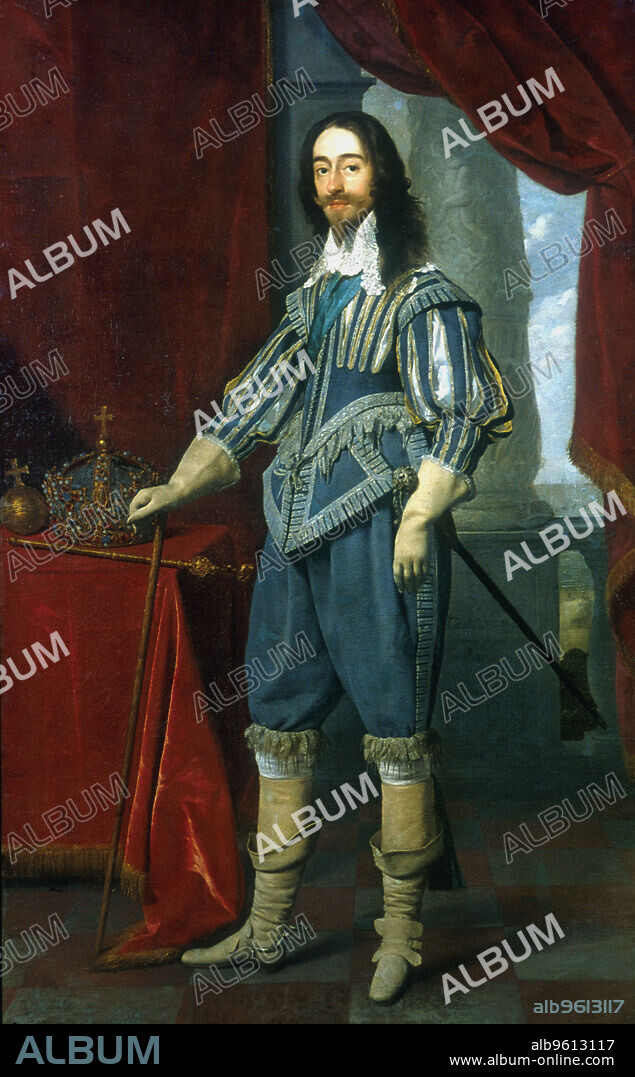 DANIËL MIJTENS. Charles I, King of Great Britain and Ireland, 1631. Charles I (1600-1649) succeeded his father James I as King in 1625. His reign was dominated by a bitter dispute with Parliament over the extent of royal power, which culminated in 1642 in the English Civil War, and Charles' eventual execution for treason.