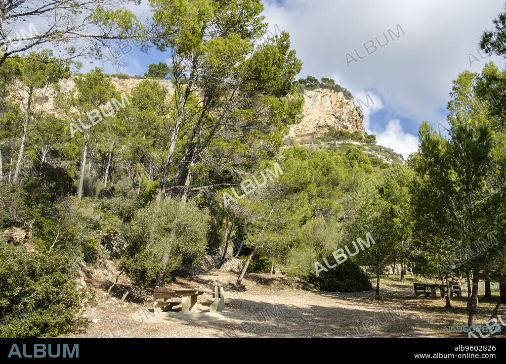 area recreativa Can Pancuit, Llucmajor, Mallorca.