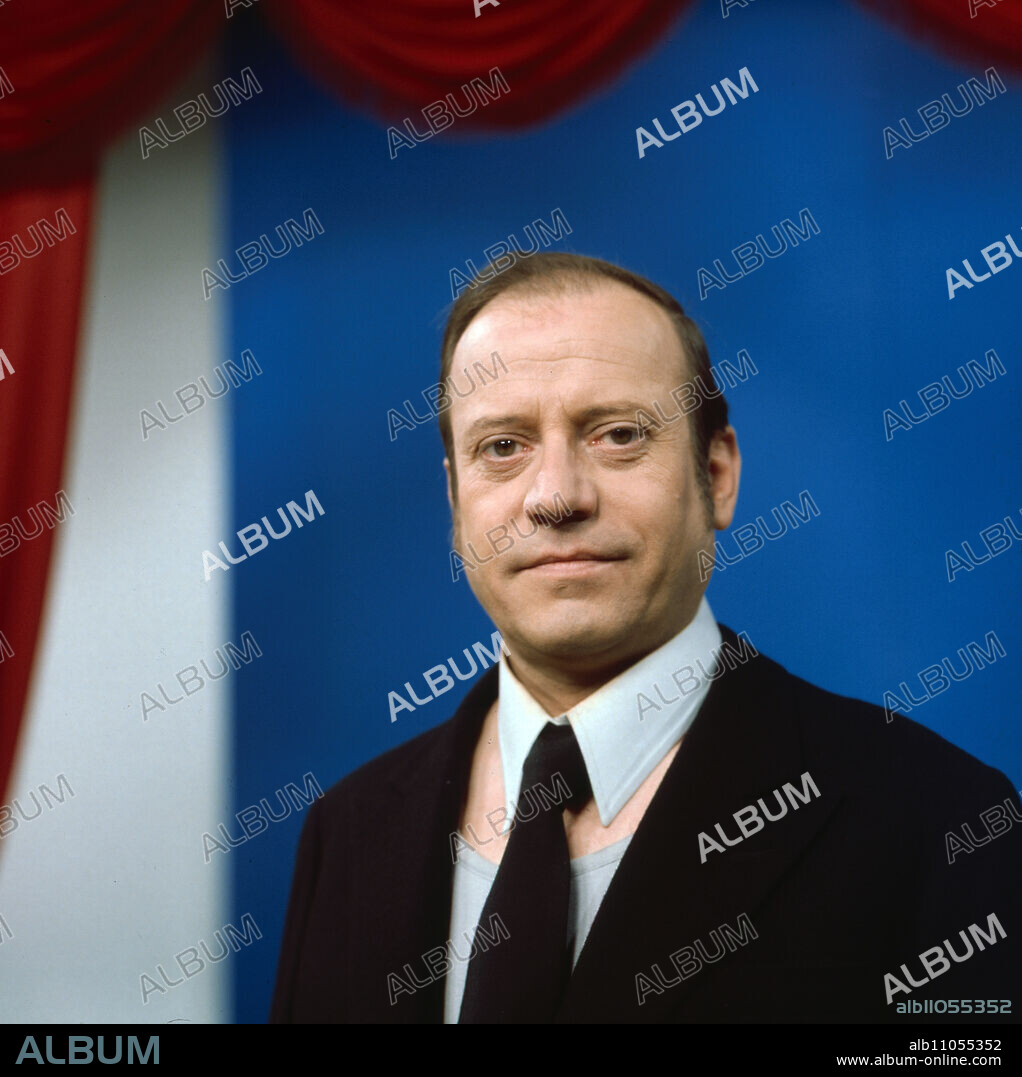 Fritz Holzer, Austrian actor, in Vienna, Austria around 1975.