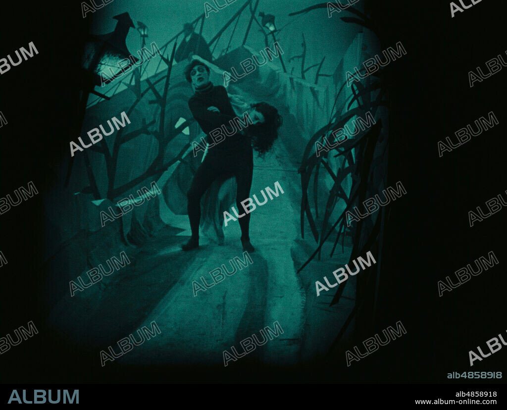EL GABINETE DEL DR. CALIGARI, 1920 (DAS CABINET DES DR. CALIGARI), dirigida por ROBERT WIENE. Copyright DECLA-BIOSKOP.
