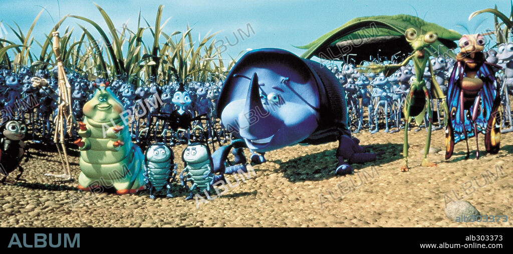 BICHOS, 1998 (A BUG'S LIFE), dirigida por ANDREW STANTON y JOHN LASSETER. Copyright WALT DISNEY PICTURES.