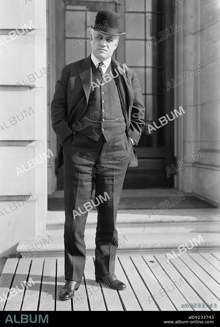HARRIS & EWING. Alexander Mitchell Palmer, Rep. from Pennsylvania, 1913. Rep. 1909-1915; Alien Property Custodian 1917-1919; Attorney General 1919-1921.