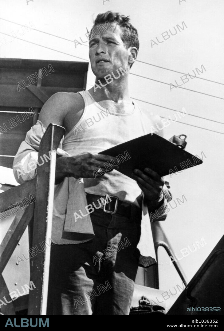 PAUL NEWMAN in THE YOUNG PHILADELPHIANS, 1959, directed by VINCENT SHERMAN. Copyright WARNER BROTHERS.