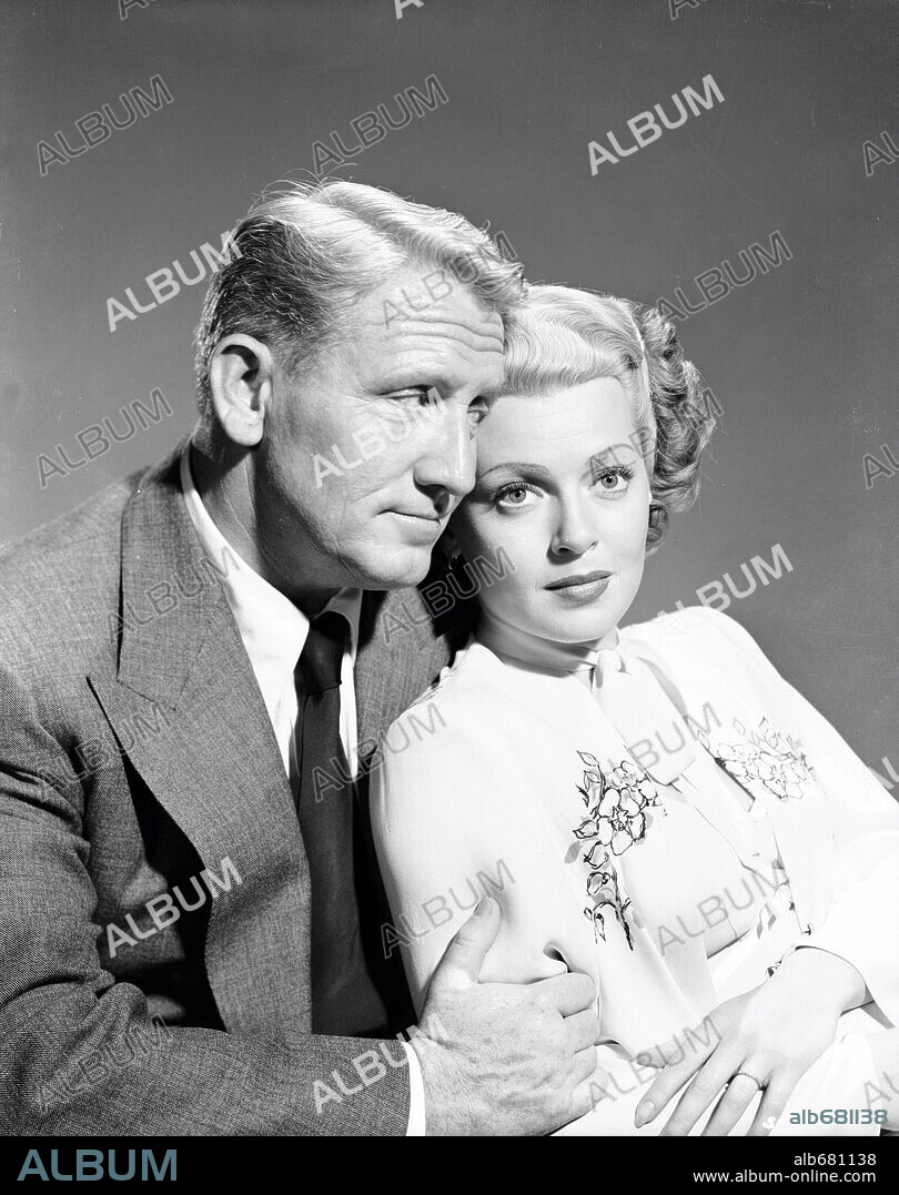 LANA TURNER and SPENCER TRACY in CASS TIMBERLANE, 1947, directed by GEORGE SIDNEY. Copyright M.G.M.