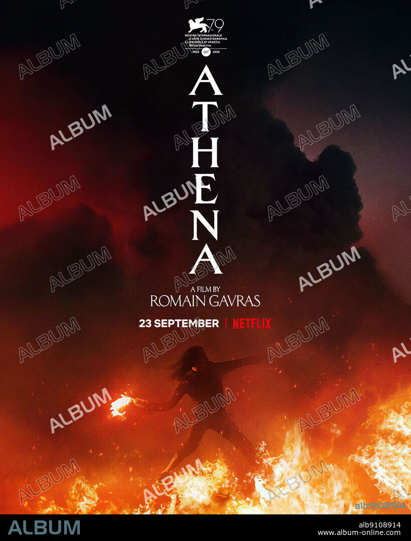 Poster of ATHENA, 2022, directed by ROMAIN GAVRAS. Copyright Iconoclast.