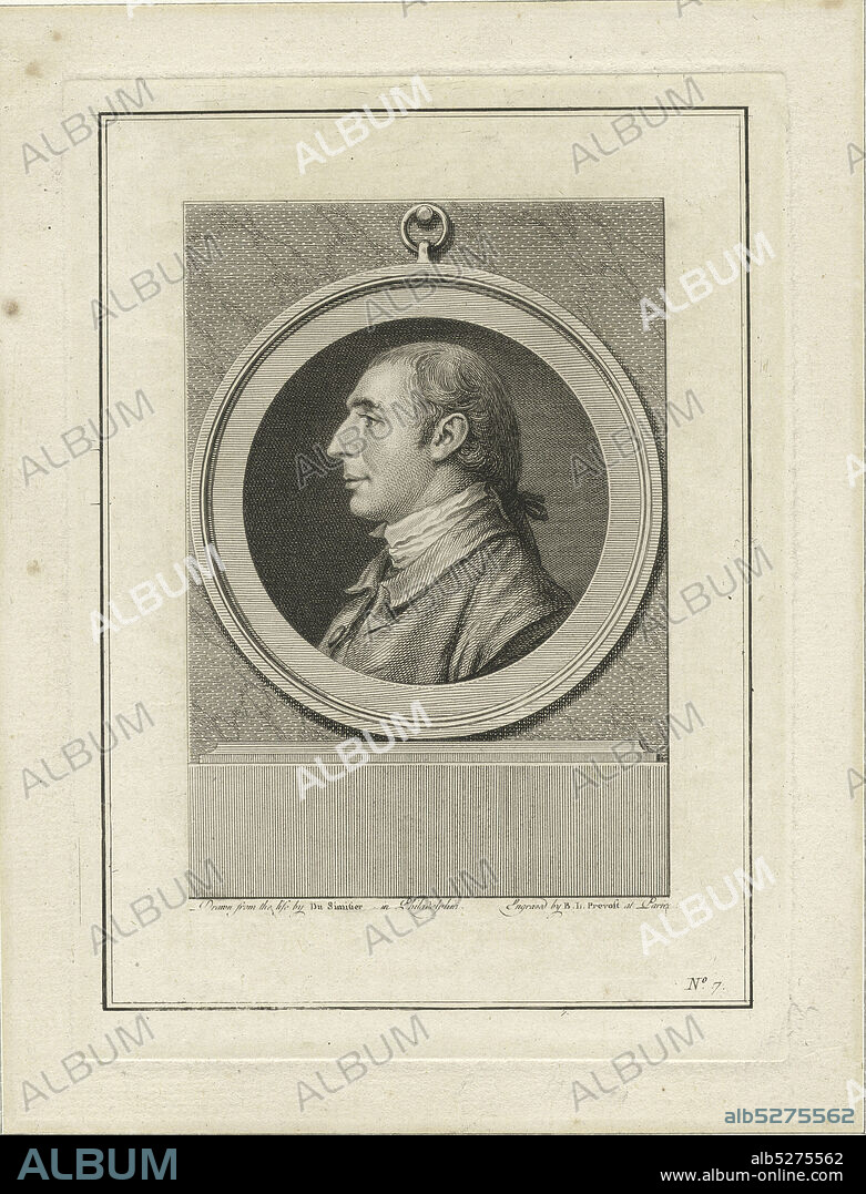 Gouverneur Morris., still image, Prints, 1783, Prévost, Benoît Louis (ca. 1735-1804?), Du Simitière, Pierre Eugène (ca. 1736-1784).
