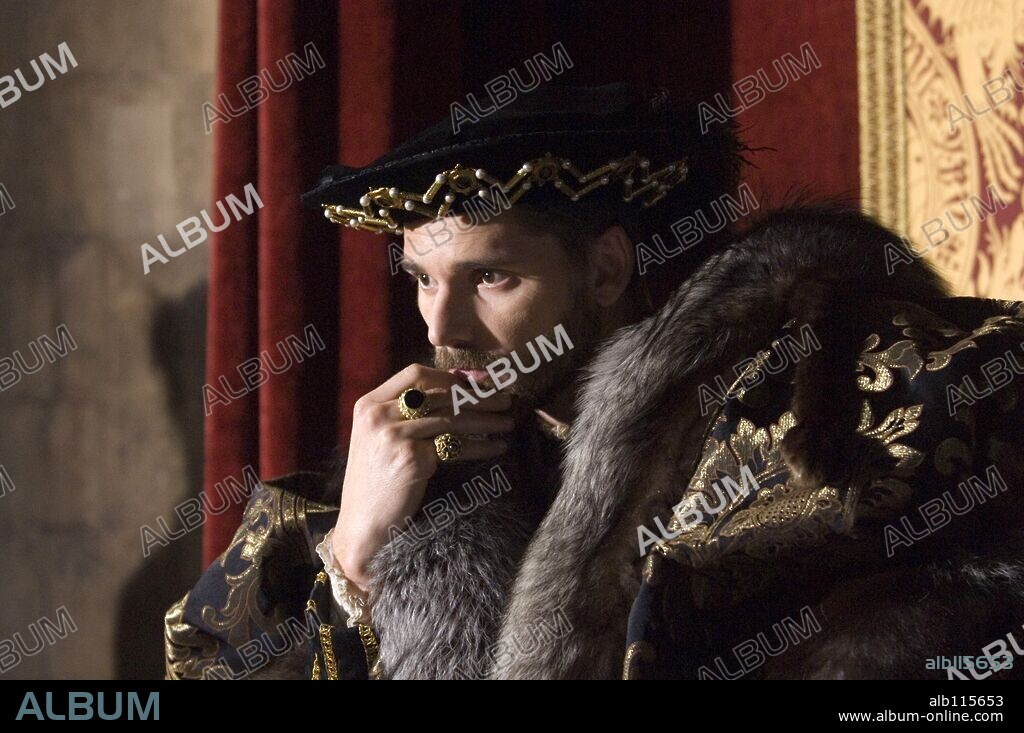 ERIC BANA, HEINRICH VIII. VON ENGLAND y NATALIE PORTMAN. ERIC BANA y NATALIE PORTMAN en LAS HERMANAS BOLENA, 2007 (THE OTHER BOLEYN GIRL), dirigida por JUSTIN CHADWICK. Copyright BBC FILMS.