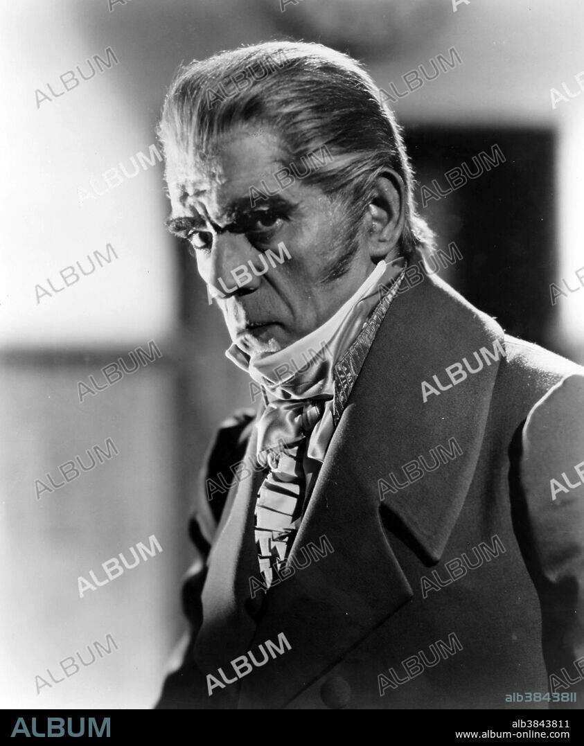 BORIS KARLOFF en LA CASA DE LOS ROTHSCHILD, 1934 (THE HOUSE OF ROTHSCHILD), dirigida por ALFRED L. WERKER. Copyright 20TH CENTURY FOX/UNITED ARTISTS.