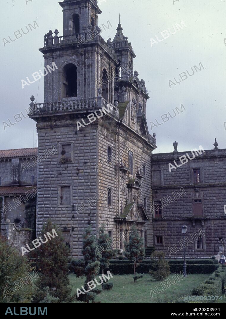 FACHADA PRINCIPAL DEL MONASTERIO - S XVII/XVIII.