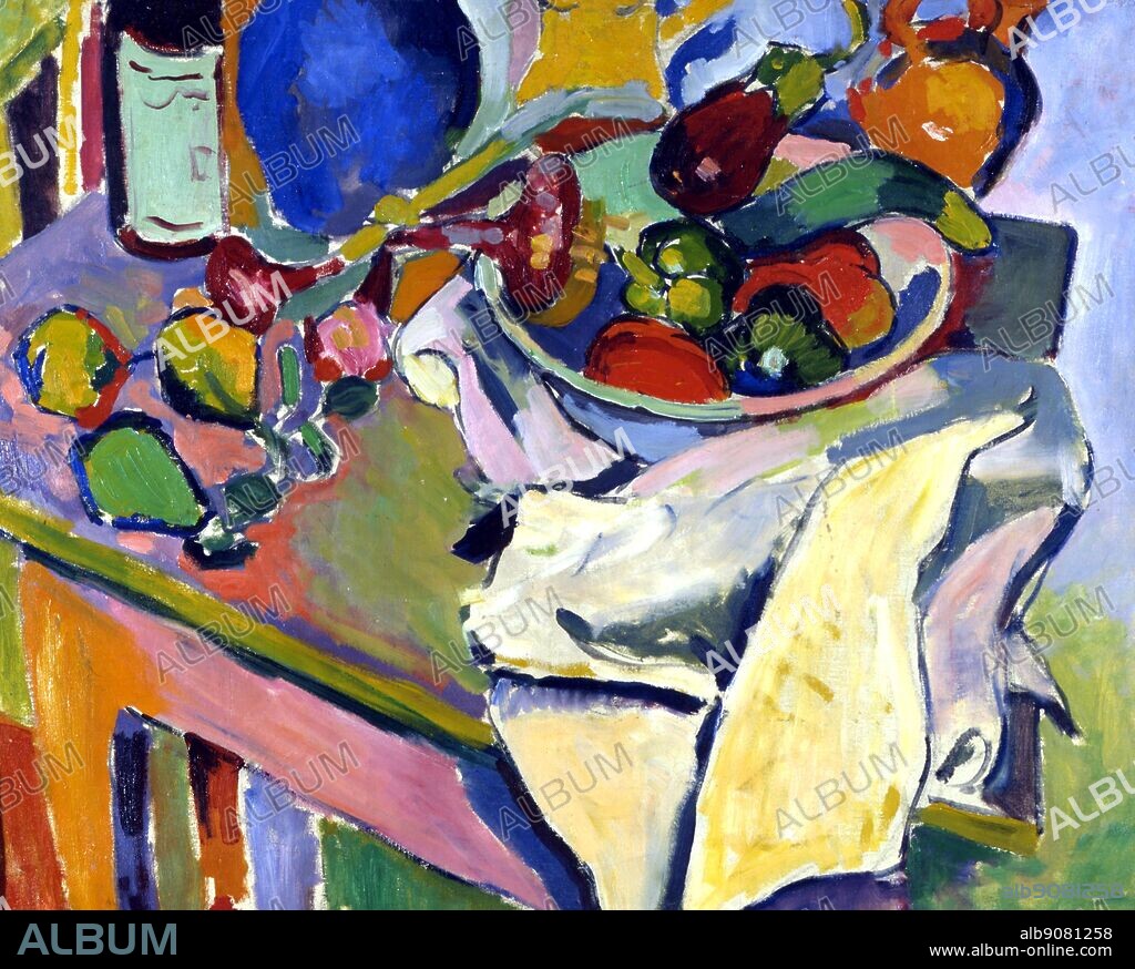 Still Life by Matisse. Henri Matisse, born Henri-Émile-Benoît Matisse (December 31, 1869 - November 3, 1954) was a French Artist, noted for his use of colour and his fluid, brilliant and original draftsmanship. ©2006 TopFoto.