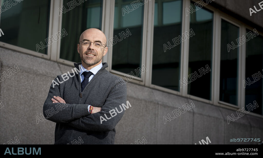 Madrid, 27/02/2020. Entrevista a Jorge Buxadé Villalba, diputado en el Parlamento Europeo desde 2019 y portavoz de Vox desde febrero de 2020. Foto: Ignacio Gil. ARCHDC.