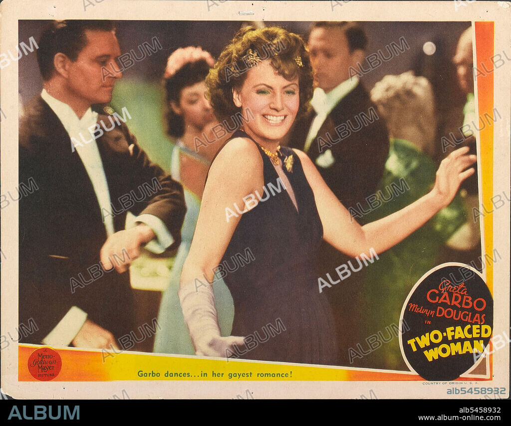 GRETA GARBO en LA MUJER DE LAS DOS CARAS, 1941 (TWO-FACED WOMAN), dirigida por GEORGE CUKOR. Copyright M.G.M.