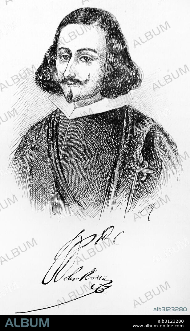 Don Diego García Sarmiento de Sotomayor, Marquis of Sobroso (c. 1595 — 1659) Spanish viceroy of New Spain (November 23, 1642 to May 13, 1648) and of Peru (1648 to 1655).