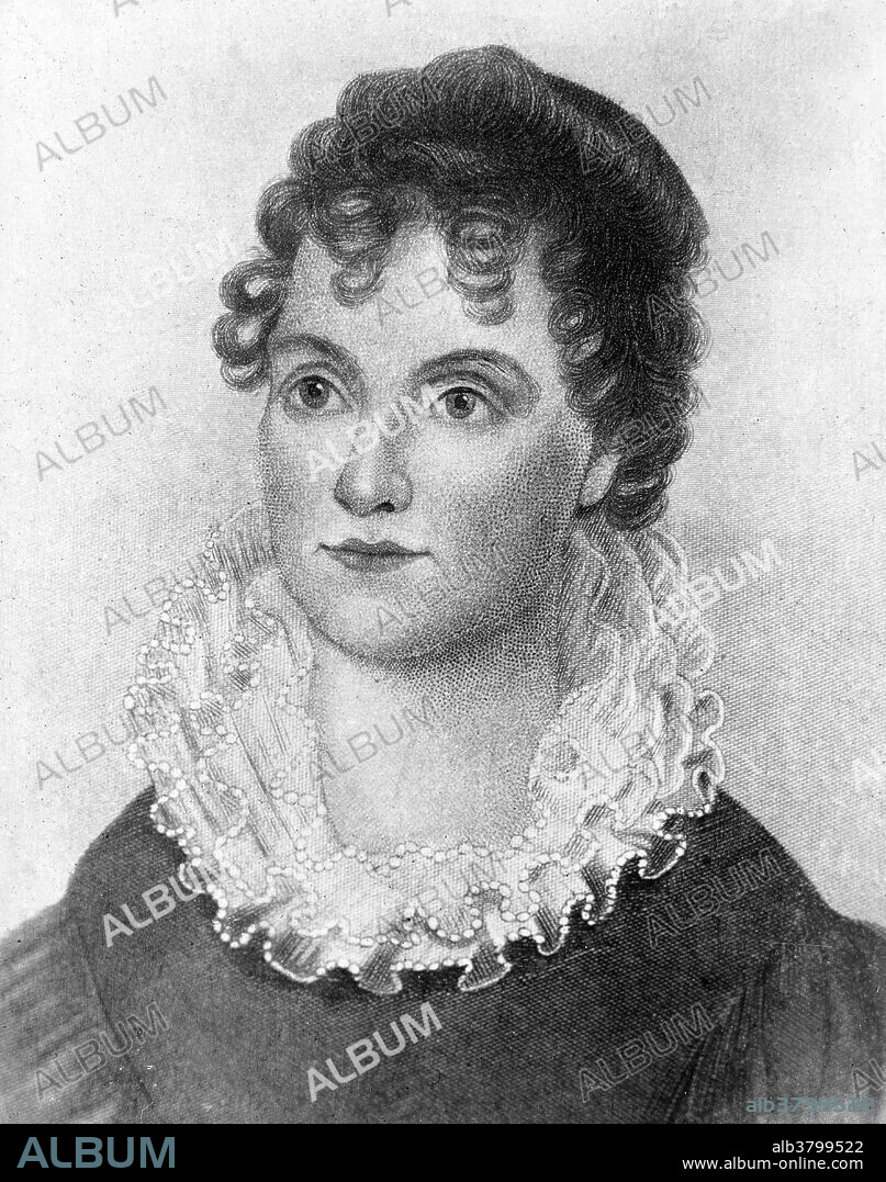 Hannah Hoes Van Buren (born Hoes; March 8, 1783 - February 5, 1819) was the wife of the eighth United States President, Martin Van Buren. Martin, aged 24, and Hannah, aged 23, married in 1807. They had been childhood sweethearts and were first cousins once removed through his mother. Van Buren was devoted to his shy, blue-eyed bride, whom he always called "Jannetje", a Dutch pet form of Johanna. After twelve years of marriage, and four children Hannah contracted tuberculosis and died in 1819, at the age of 35, before her husband became President. Van Buren never remarried and was one of the few Presidents to be unmarried while in office. During his term, his daughter-in-law, Angelica, performed the role of hostess of the White House and first lady.