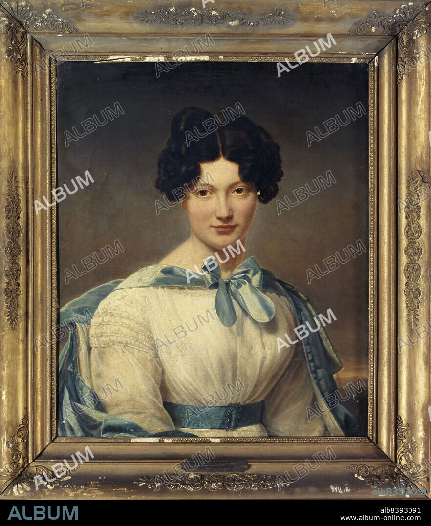 HENRI-FRANCOIS RIESENER. Mademoiselle Bernard-Léon, daughter of the actor, c1825.