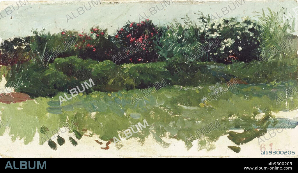 JOAQUIN SOROLLA. Joaquín Sorolla/ Malvarrosa, Valencia, 1898. Óleo sobre lienzo.