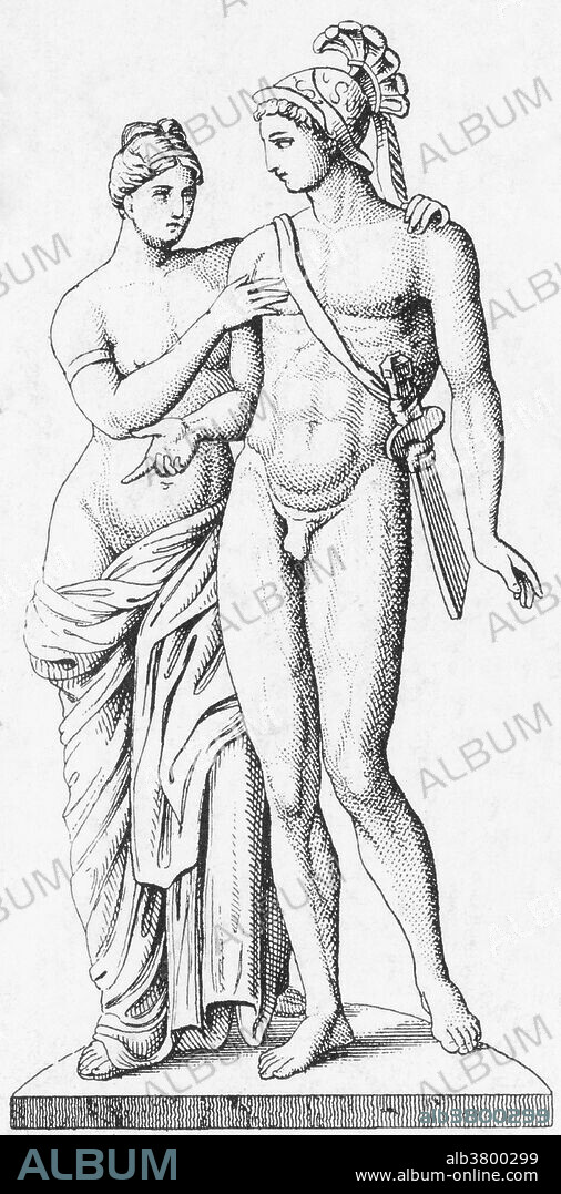 Aphrodite and Ares, Greek Olympians