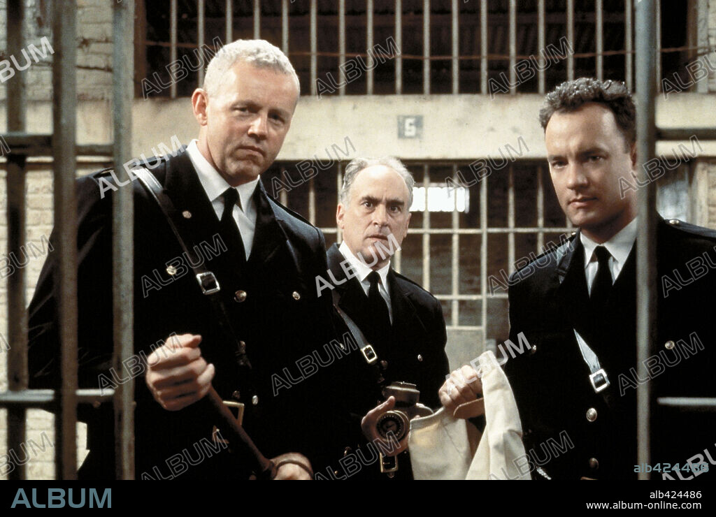 DAVID MORSE und TOM HANKS in THE GREEN MILE, 1999, unter der Regie von FRANK DARABONT. Copyright CASTLE ROCK ENTERTAINMENT / NELSON, RALPH.