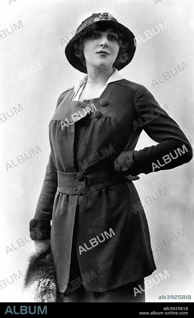 Isobel Elsom, British actress, 1916. Postcard by J Beagles & Co.