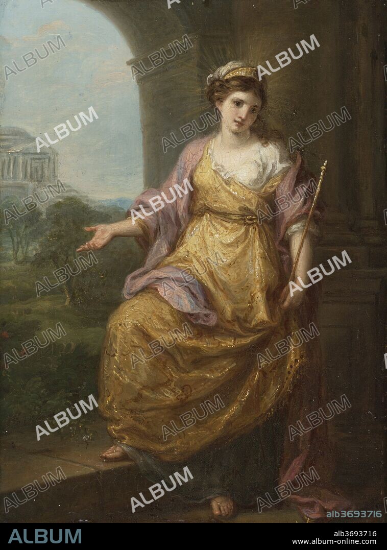 ANGELICA KAUFFMANN. Allegory of Wisdom.