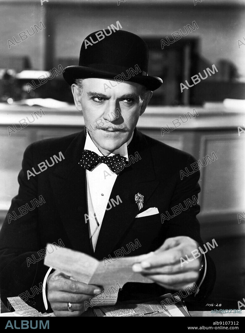 BORIS KARLOFF dans BLACK FRIDAY, 1940, réalisé par ARTHUR LUBIN. Copyright UNIVERSAL PICTURES.