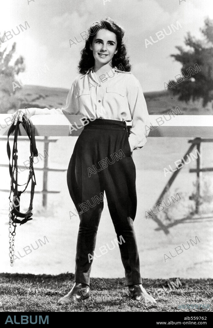 ELIZABETH TAYLOR in NATIONAL VELVET, 1944, unter der Regie von CLARENCE BROWN. Copyright M.G.M.