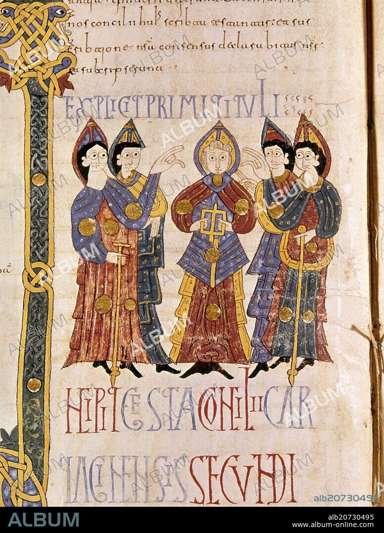 CODICE EMILIANENSE PROCEDENTE DE SAN MILLAN DE LA COGOLLA - MOZARABE - SIGLO X - FOL 83V.