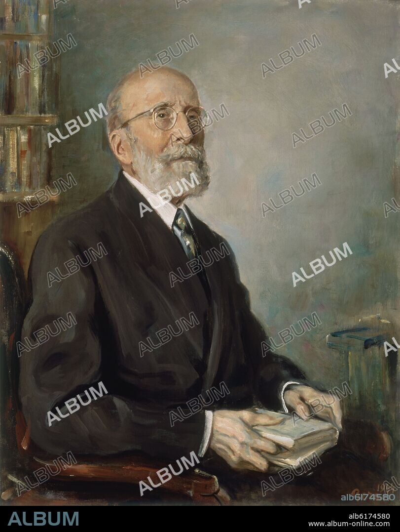 BRUNO BERAN. RAMON MENENDEZ PIDAL (1869-1968)- O/L 1964-  FILOLOGO.
