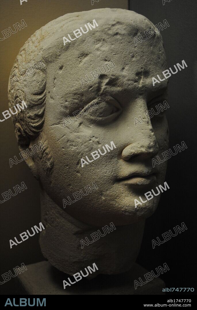 Roman art. Male portrait. 1st century AD. Odessa Archaeological Museum. Ukraine.