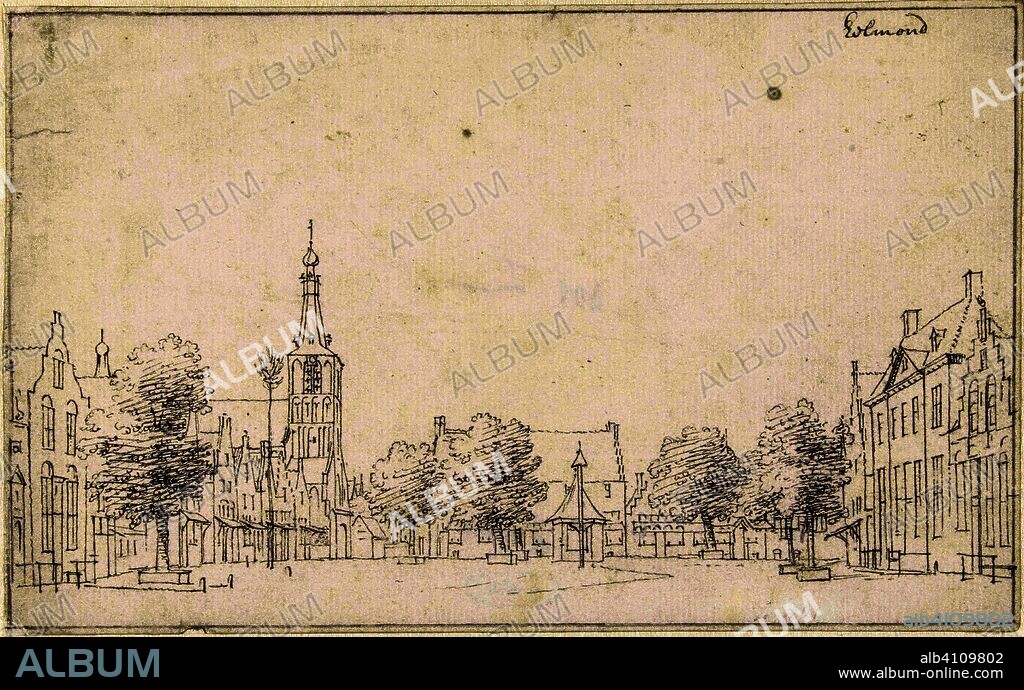 Helmond. Draughtsman: Cornelis Pronk. Dating: 1720 - 1740. Measurements: h 205 mm × w 128 mm.