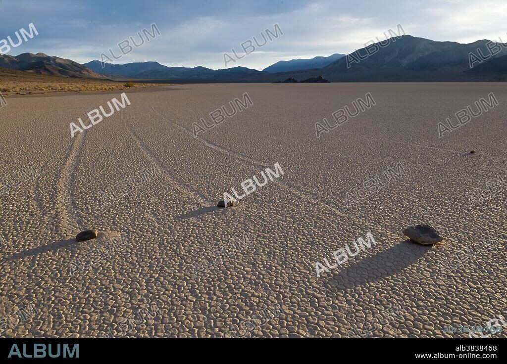 Moving Rocks on Racetrack Playa