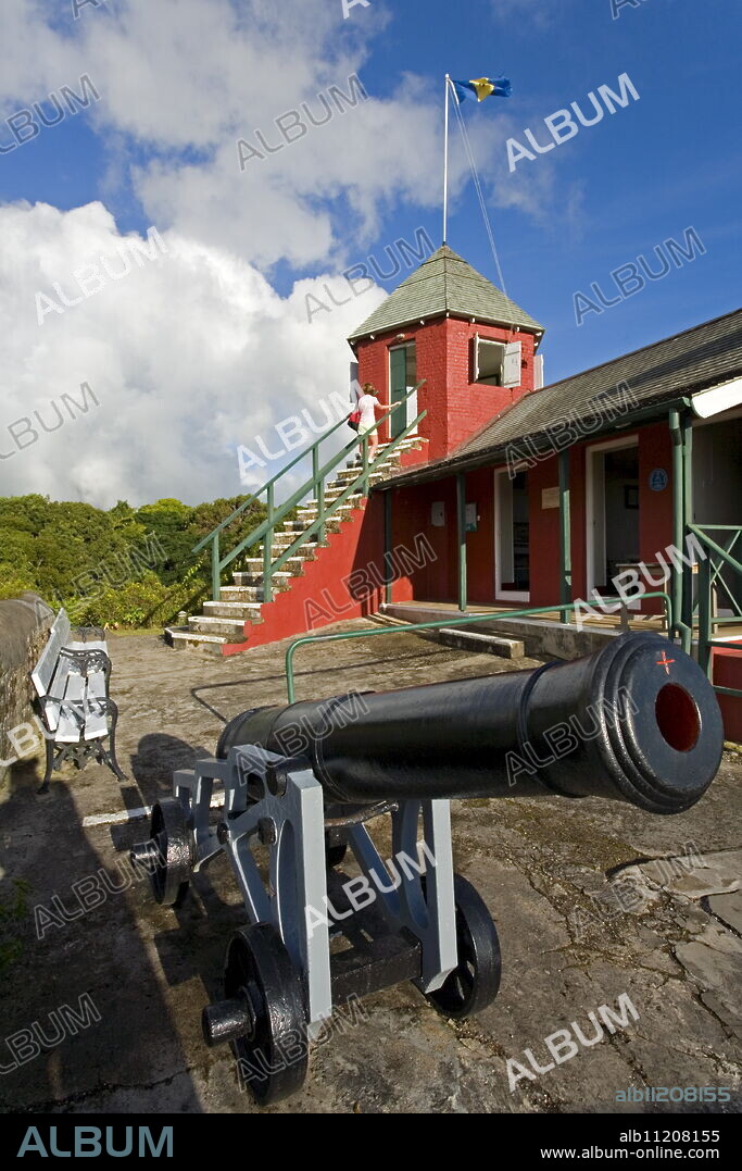 Gun Hill Signal Station, Barbados, West Indies, Caribbean, Central America.