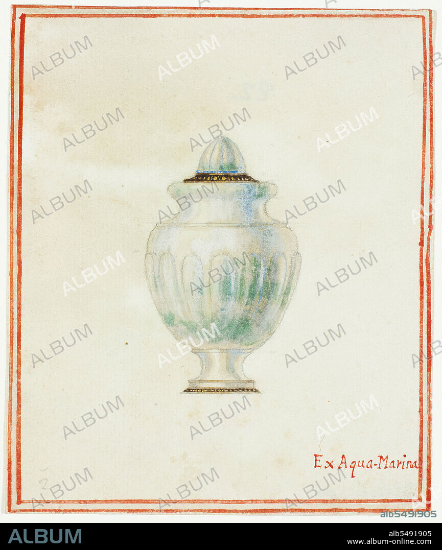 GIUSEPPE GRISONI. Aquamarine Urn, n.d.