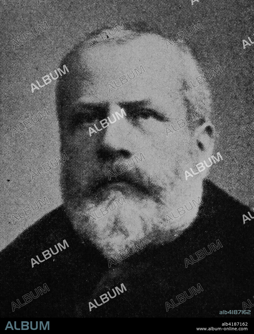 Ernst-Matthias von Koeller, 1841 - 1928, german politican im Koenigreich Preussen, picture from 1895, digital improved.