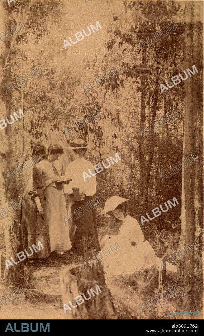 ARCHIBALD JAMES CAMPBELL. Another Camp Snap. Date/Period: 1904. Image. Photograph Photograph. Height: 148 mm (5.82 in); Width: 95 mm (3.74 in).