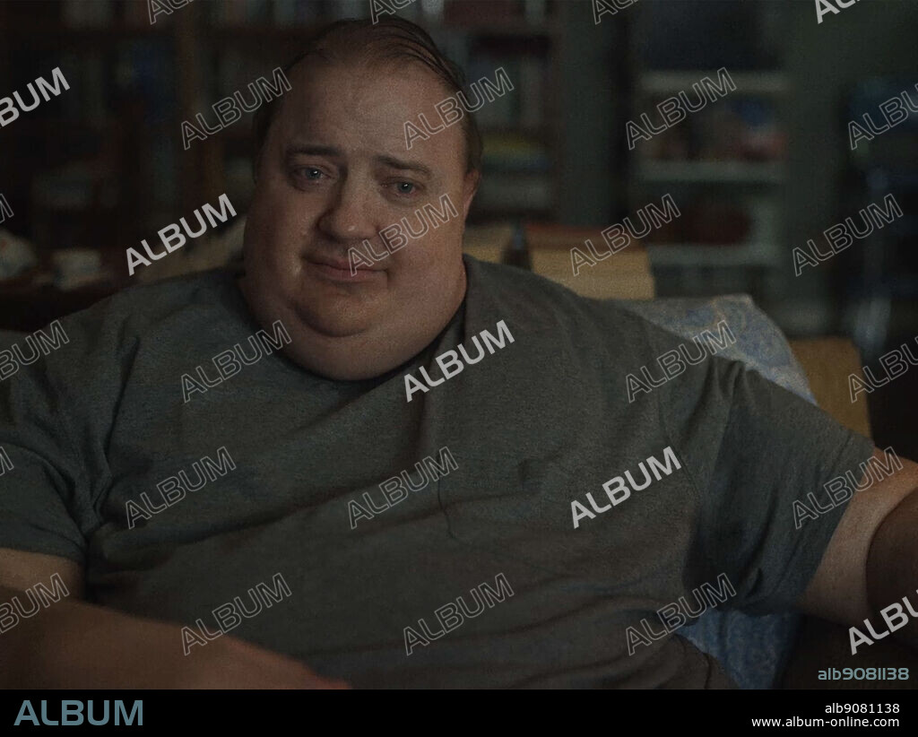 BRENDAN FRASER en LA BALLENA, 2022 (THE WHALE), dirigida por DARREN ARONOFSKY. Copyright A24 / Protozoa Pictures.