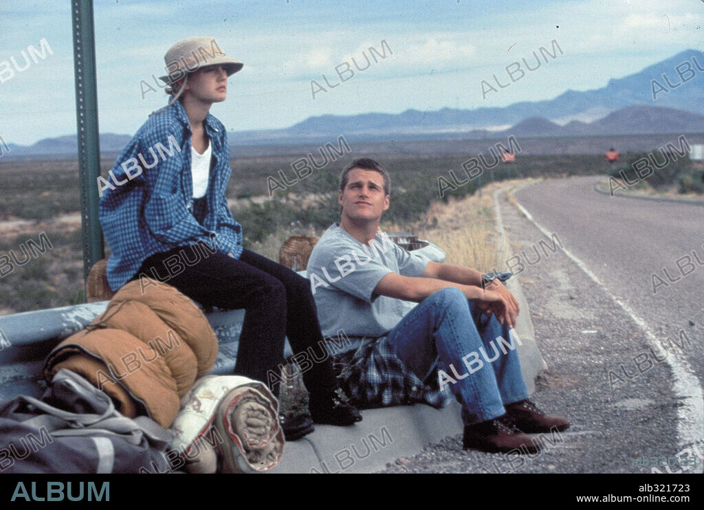CHRIS O'DONNELL y DREW BARRYMORE en AMOR LOCO, 1995 (MAD LOVE), dirigida por ANTONIA BIRD. Copyright TOUCHSTONE PICTURES.