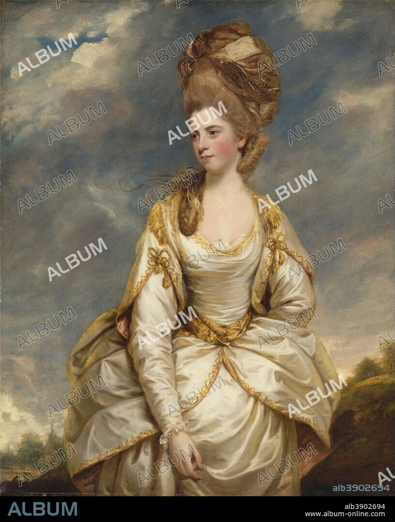 JOSHUA REYNOLDS. Sarah Campbell. Date/Period: 1777 to 1778. Painting. Oil on canvas. Height: 1,276 mm (50.23 in); Width: 1,016 mm (40 in).