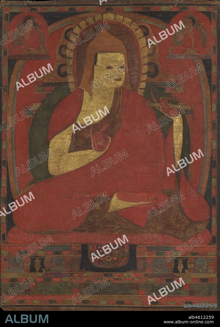 Portrait of the Indian Monk Atisha, early to mid-12th century.